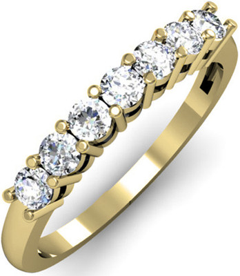 44% OFF on Kavya Jewels Bridal Yellow Gold Diamond 14K Yellow Gold Plated 14 K Ring