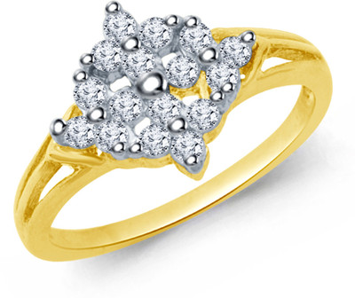 52% OFF on Eldora Alloy Yellow Gold Plated Ring