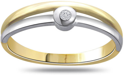 15% OFF on Sparkles Gold 18 K Ring