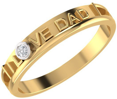 35% OFF on Mani Jewel Gold 18K Yellow Gold Plated 14 K Ring