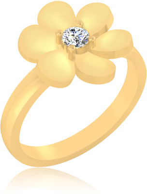 31% OFF on Forevercarat Flirty Silver 14K Yellow Gold Plated Ring