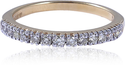 9% OFF on Jisha Gold Diamond 14 K Ring