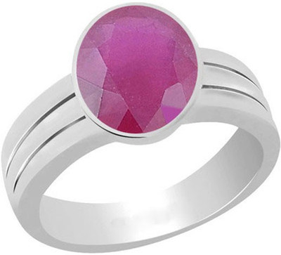 50% OFF on 11 Astro Gems Silver Sapphire Silver Plated Ring