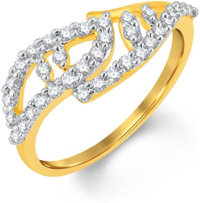 70% OFF on Sukkhi Alloy 24K Yellow Gold, Rhodium Plated Ring
