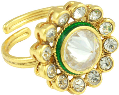 21% OFF on The Art Jewellery Brass 18K Yellow Gold Plated Ring 21% OFF on The Art Jewellery Brass 18K Yellow Gold Plated Ring