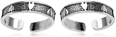 29% OFF on Taraash Heart Sterling Silver Toe Ring