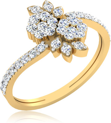 35% OFF on IskiUski Enticing Floral Gold 14 K Ring 35% OFF on IskiUski Enticing Floral Gold 14 K Ring