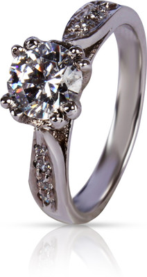 65% OFF on Zevrr Hallmarked Silver Ring