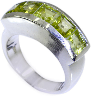 21% OFF on Riyo Handsomestar Peridot Sterling Silver Peridot Ring
