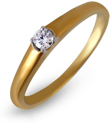 14% OFF on Shashvat Jewels Yellow Gold Diamond Ring