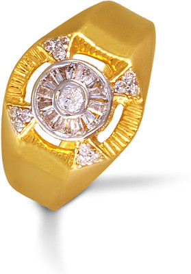 14% OFF on P.N.Gadgil Jewellers Solar Gold Cubic Zirconia 22 K Ring 14% OFF on P.N.Gadgil Jewellers Solar Gold Cubic Zirconia 22 K Ring