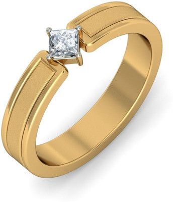 BlueStone The Aphaea For Her Gold Diamond 18K Yellow Gold Plated 18 K Ring