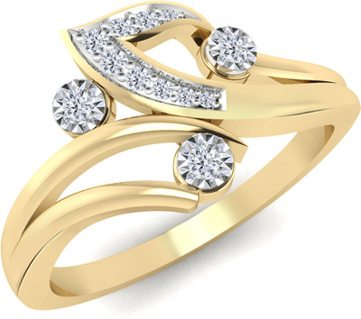 9% OFF on Vivre Jewels Gold 18K Yellow Gold Plated 18 K Ring