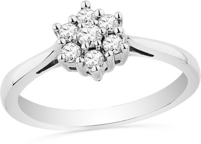 11% OFF on Jpearls Gold Diamond 18 K Ring