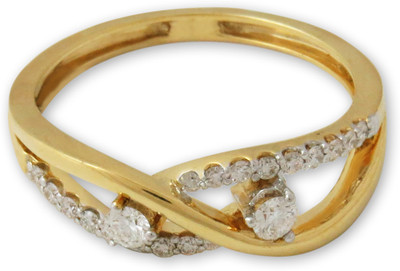 2% OFF on VIHA Yellow Gold 18K Yellow Gold Plated 18 K Ring
