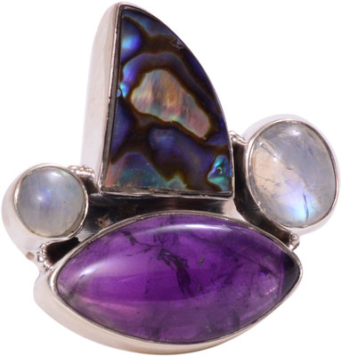 45% OFF on Rubera Silver Jade Ring 45% OFF on Rubera Silver Jade Ring