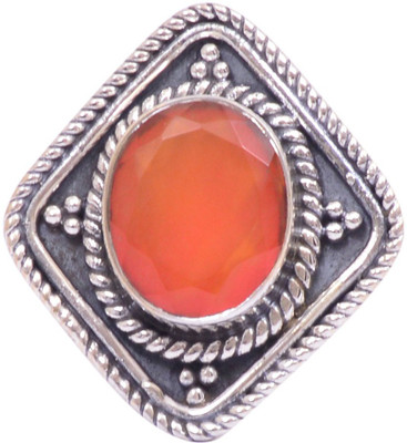 44% OFF on Rubera Silver Agate Ring