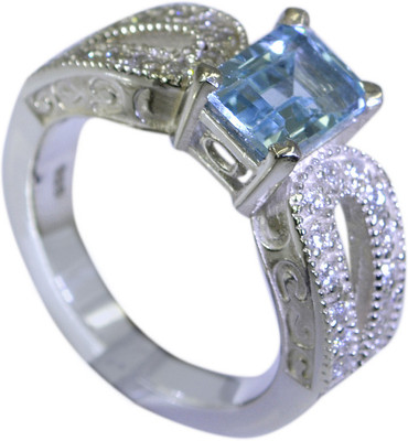 22% OFF on Riyo Lovelystar Blue Topaz Sterling Silver Topaz Ring