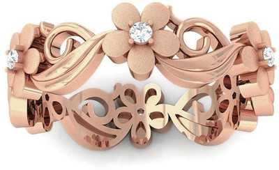 Kreeli Aster Gold, Rose Gold Diamond 18 K Ring