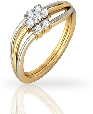 35% OFF on JacknJewel Gold Diamond 18 K Ring