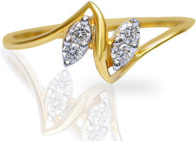 15% OFF on Jacknjewel Milada Gold 18K Yellow Gold Plated 18 K Ring