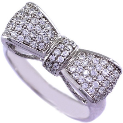 32% OFF on 925 Silver Silver Zircon Ring