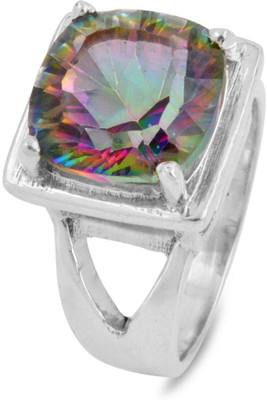 31% OFF on DFR Silver Topaz Ring