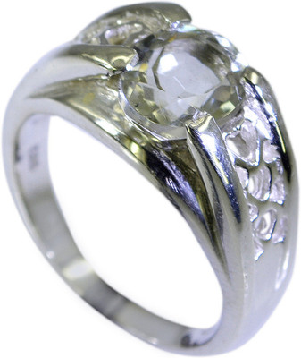 23% OFF on Riyo Inviting Green Amethyst Sterling Silver Amethyst Ring