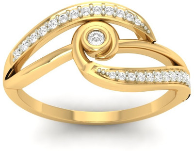 30% OFF on Jewels5 Mitzi Yellow Gold Diamond Rhodium Plated 18 K Ring 30% OFF on Jewels5 Mitzi Yellow Gold Diamond Rhodium Plated 18 K Ring