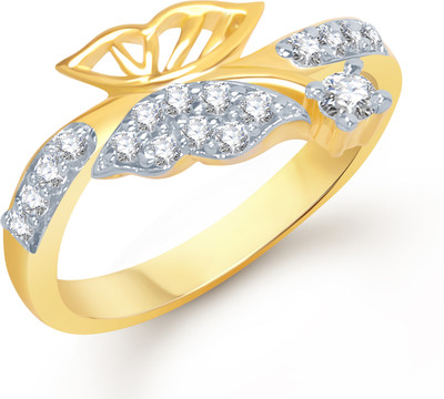 76% OFF on VK Jewels Alloy Cubic Zirconia 18K Yellow Gold Plated Ring 76% OFF on VK Jewels Alloy Cubic Zirconia 18K Yellow Gold Plated Ring