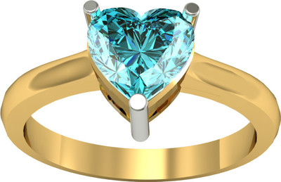 80% OFF on Suvam Jewels Sterling Silver Zircon Yellow Gold Plated Ring 80% OFF on Suvam Jewels Sterling Silver Zircon Yellow Gold Plated Ring