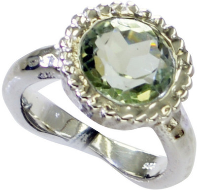 22% OFF on Riyo Comelystar Green Amethyst Sterling Silver Amethyst Ring
