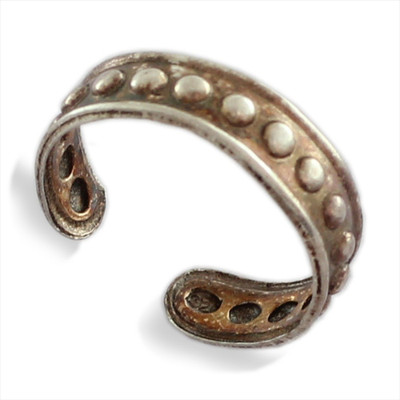 10% OFF on 925 Silver Silver Toe Ring