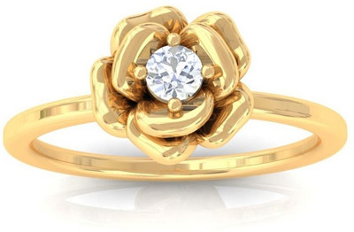 Kreeli Rose Gold, Yellow Gold Diamond 18 K Ring