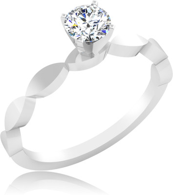 31% OFF on IskiUski Sterling Silver Platinum Plated Ring