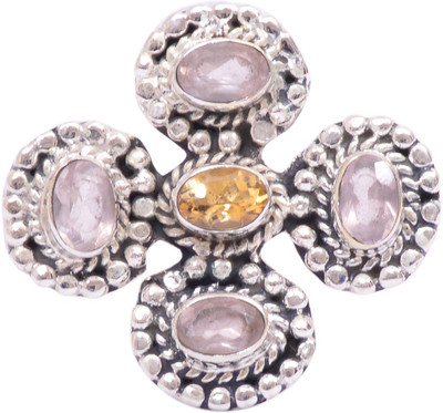 44% OFF on Rubera Silver Moonstone Ring