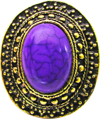 65% OFF on Jewelz Metal Brass Plated Ring