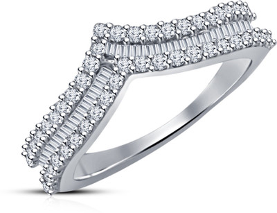 20% OFF on Siover Kusum Sterling Silver NA Rhodium Plated Ring