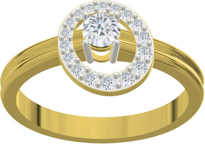 7% OFF on Divaas Gold Gold 18K Yellow Gold Plated 18 K Ring