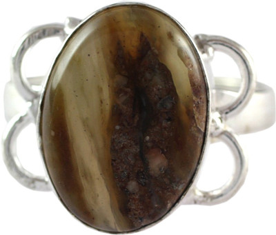 16% OFF on 925 Silver Alloy Silver Plated Ring