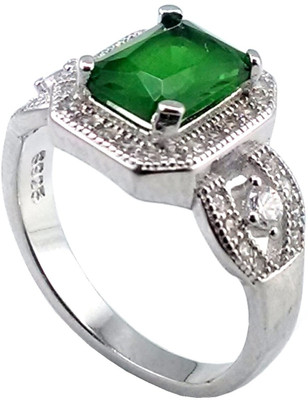 10% OFF on Jewel Craft Silver Onyx Rhodium Plated Ring