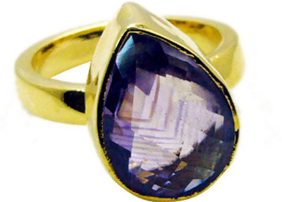 50% OFF on Riyo Enticing Amethyst Copper Amethyst 18K Yellow Gold Plated Ring 50% OFF on Riyo Enticing Amethyst Copper Amethyst 18K Yellow Gold Plated Ring
