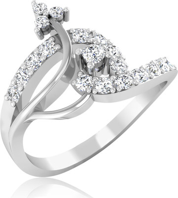 31% OFF on Forevercarat Dazzling Silver Sterling Silver Plated Ring