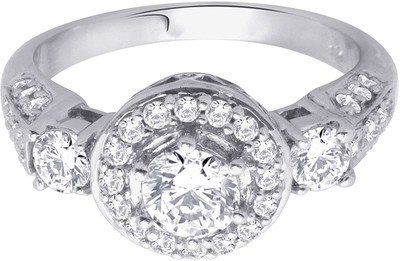 25% OFF on Hoop Silver Ring