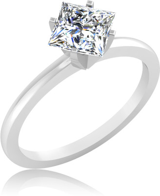 31% OFF on IskiUski Sterling Silver Platinum Plated Ring