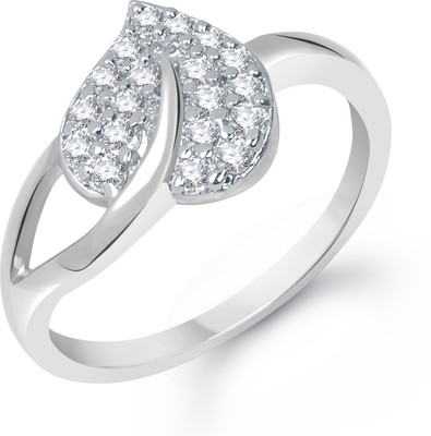 69% OFF on VK Jewels Cute Heart Alloy Cubic Zirconia Ring