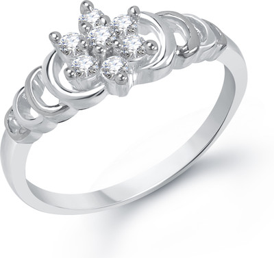 69% OFF on VK Jewels Alloy Cubic Zirconia Rhodium Plated Ring 69% OFF on VK Jewels Alloy Cubic Zirconia Rhodium Plated Ring