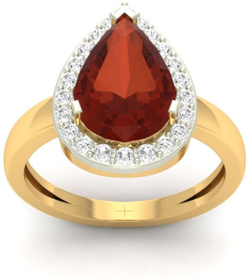 30% OFF on Jewels5 Yellow Gold Diamond 18 K Ring