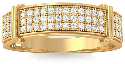 Kreeli Nidhish Gold, Yellow Gold Diamond 22 K Ring
