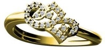 Viviana Gold 18K Yellow Gold Plated 18 K Ring